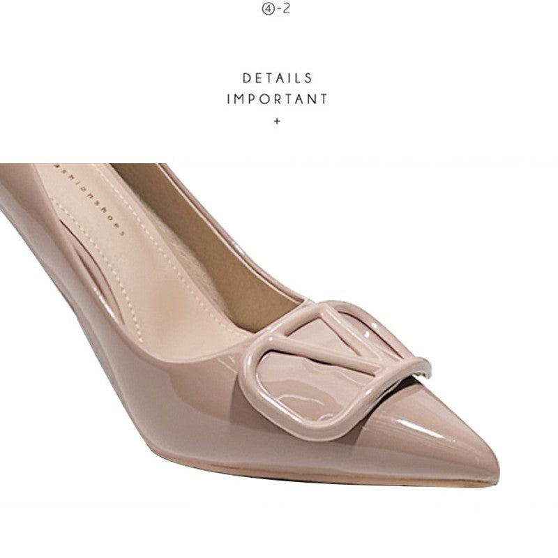 Layrix Noir Luxe Pointed Stiletto