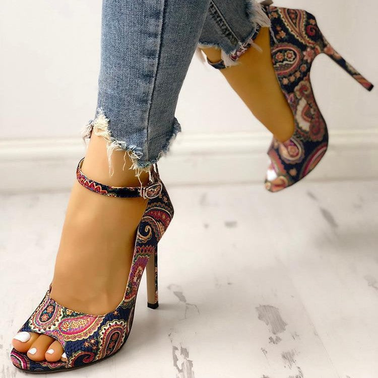 Layrix Firenze Printed Stiletto