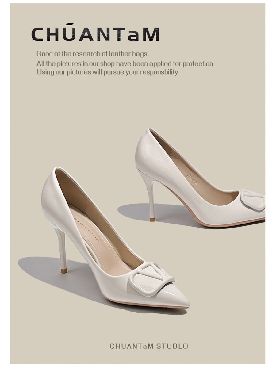 Layrix Noir Luxe Pointed Stiletto