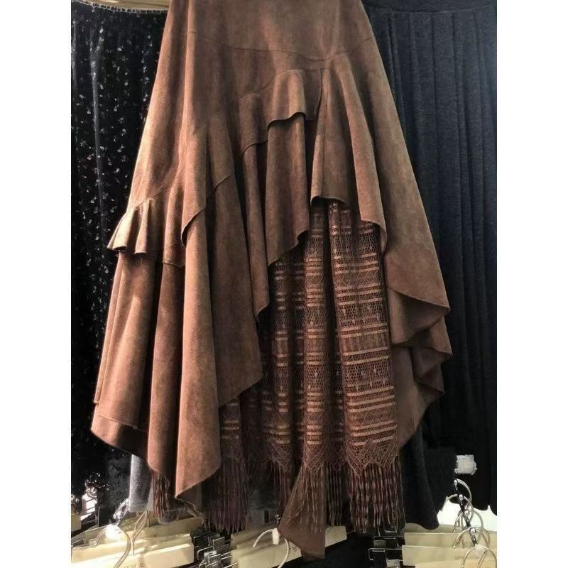 Layrix Vintage Flow Layered Midi Skirt