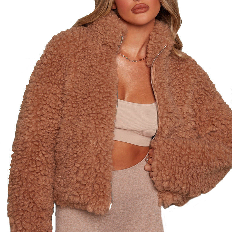 Layrix Luxe Sherpa Zip Jacket
