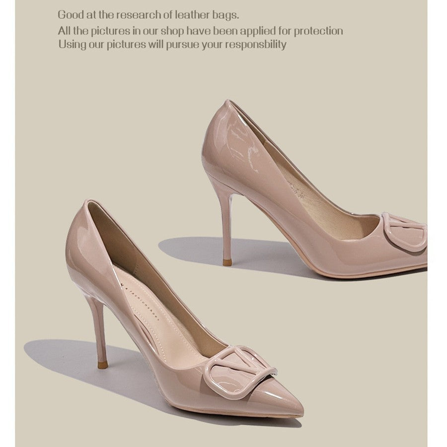 Layrix Noir Luxe Pointed Stiletto