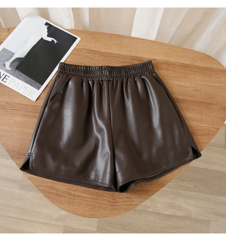 Layrix Luxe Leather Lounge Shorts