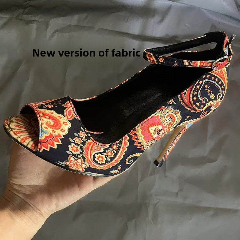 Layrix Firenze Printed Stiletto