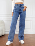 Layrix Sculpt Straight-Leg High-Waist Jeans