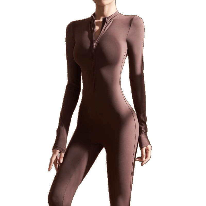 Layrix Sculpt Zip Performance Jumpsuit