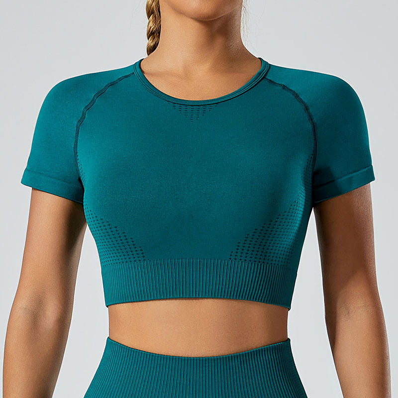 Seamless 5-Piece Sculpting Yoga Set for Women. High Waist Workout Outfit