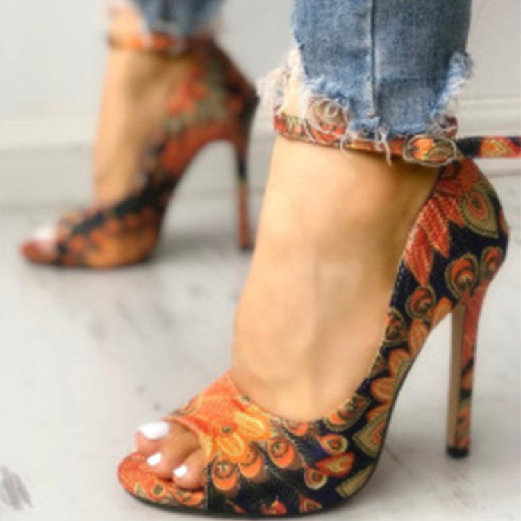 Layrix Firenze Printed Stiletto