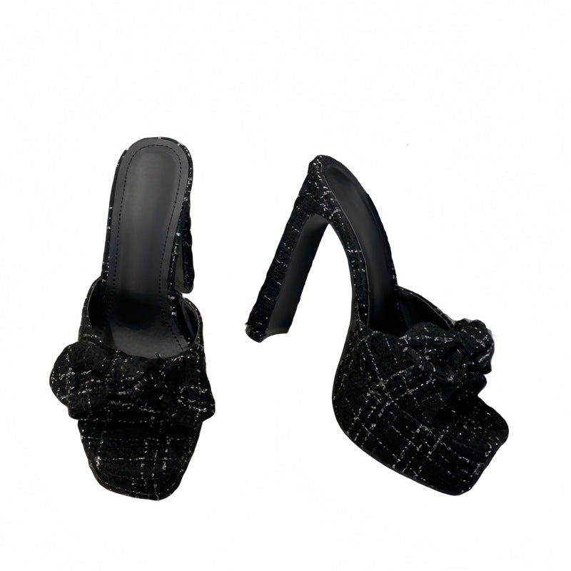 Layrix Rose Platform Statement Heel