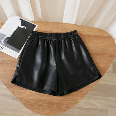 Layrix Luxe Leather Lounge Shorts