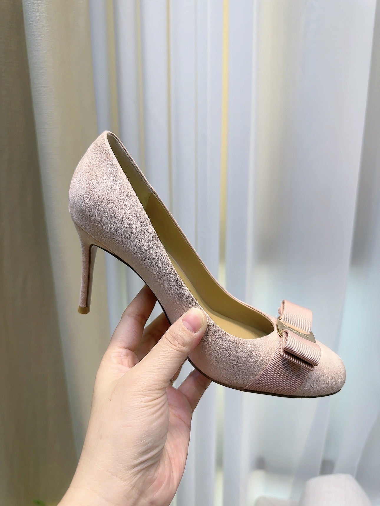 Layrix Elise Suede Couture Heel