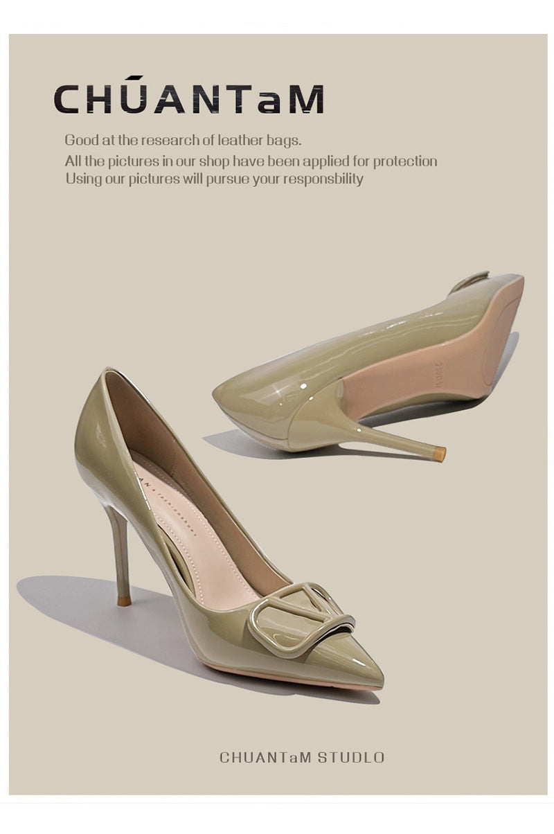 Layrix Noir Luxe Pointed Stiletto