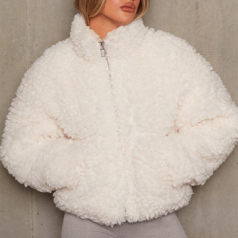 Layrix Luxe Sherpa Zip Jacket