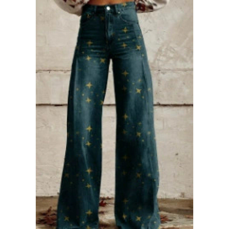 Layrix Bloom Wide-Leg Statement Pants